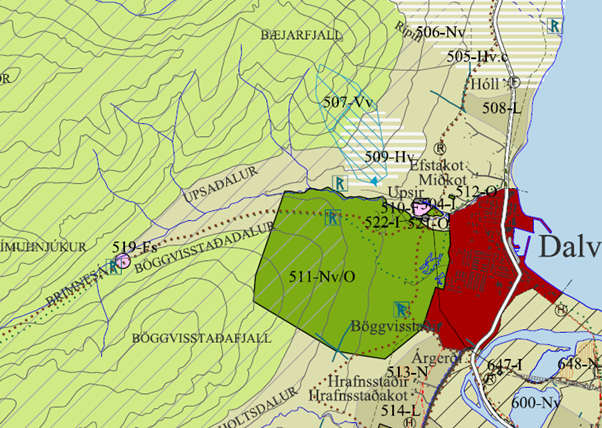 Vatnsveitumannvirki við Brimnesá