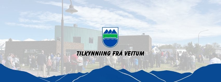 Tilkynning frá veitum