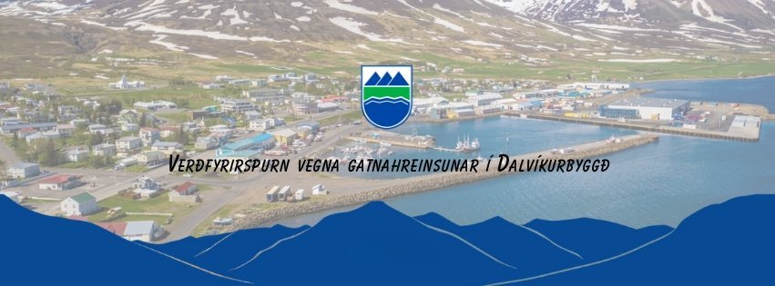 Verðfyrirspurn vegna gatnahreinsunar í Dalvíkurbyggð