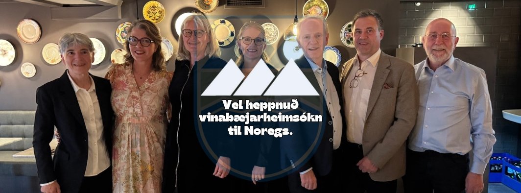Vel heppnuð vinabæjarferð til Noregs.