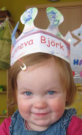 Sunneva Björk 2 ára