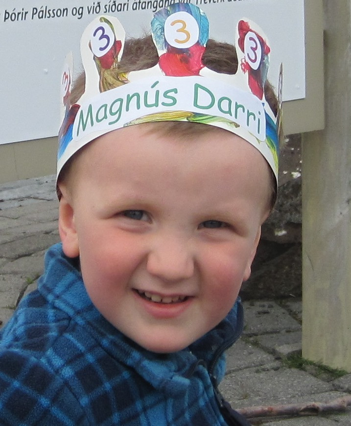 Magnús Darri 3 ára