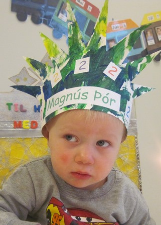 Magnús Þór 2 ára