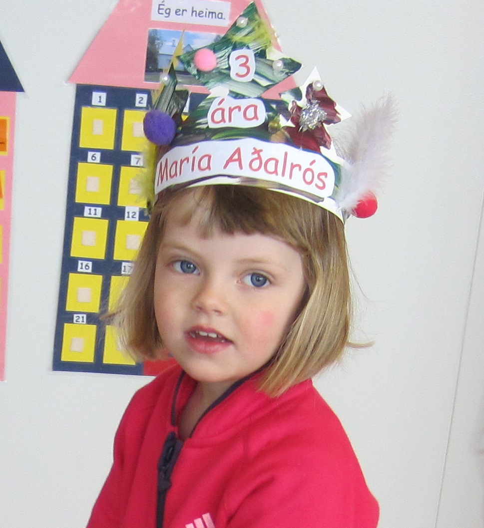 María Aðalrós 3 ára
