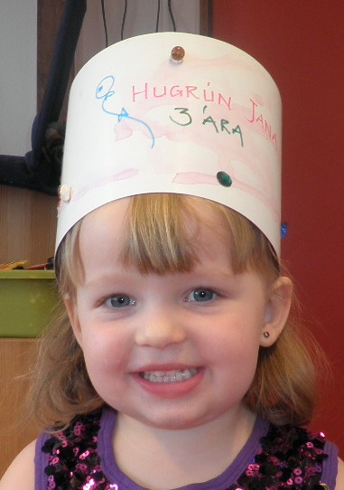 Hugrún Jana 3. ára