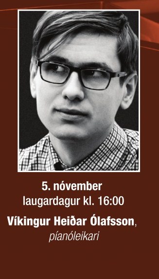 Klassík í Bergi - Víkingur Heiðar spilar á laugardaginn