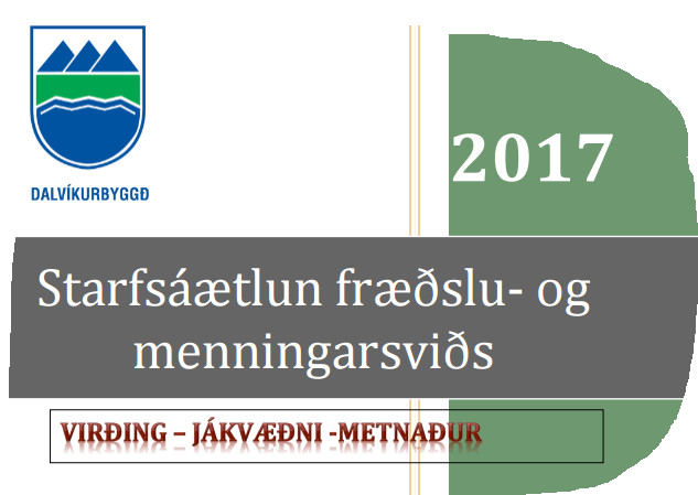 Starfsáætlun 2017