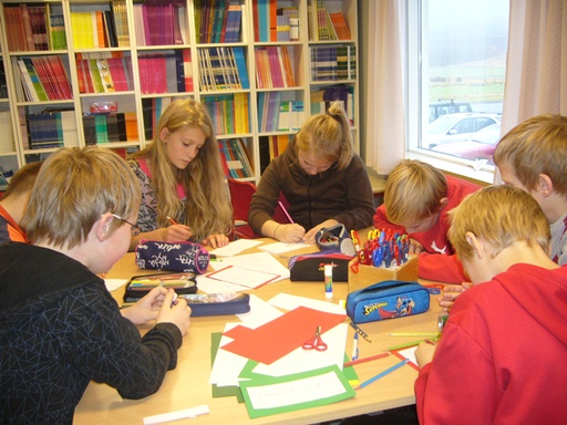 Þemaverkefni um vatnið í Árskógarskóla