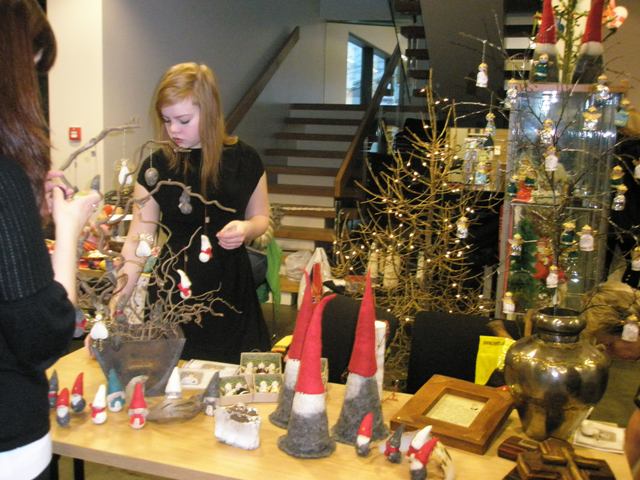 Handverksmarkaður og tónleikar í Bergi um helgina