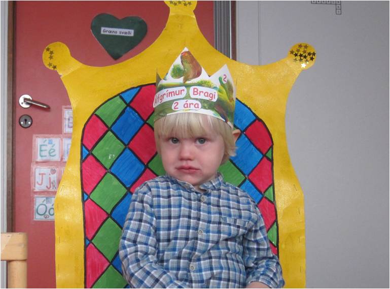 Álfgrímur Bragi 2 ára