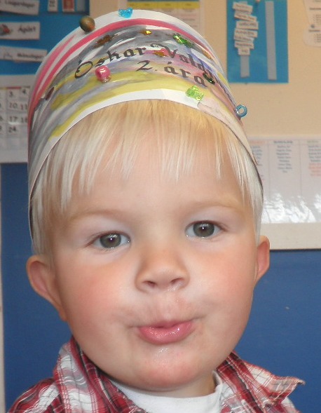 Óskar Valdimar 2.ára