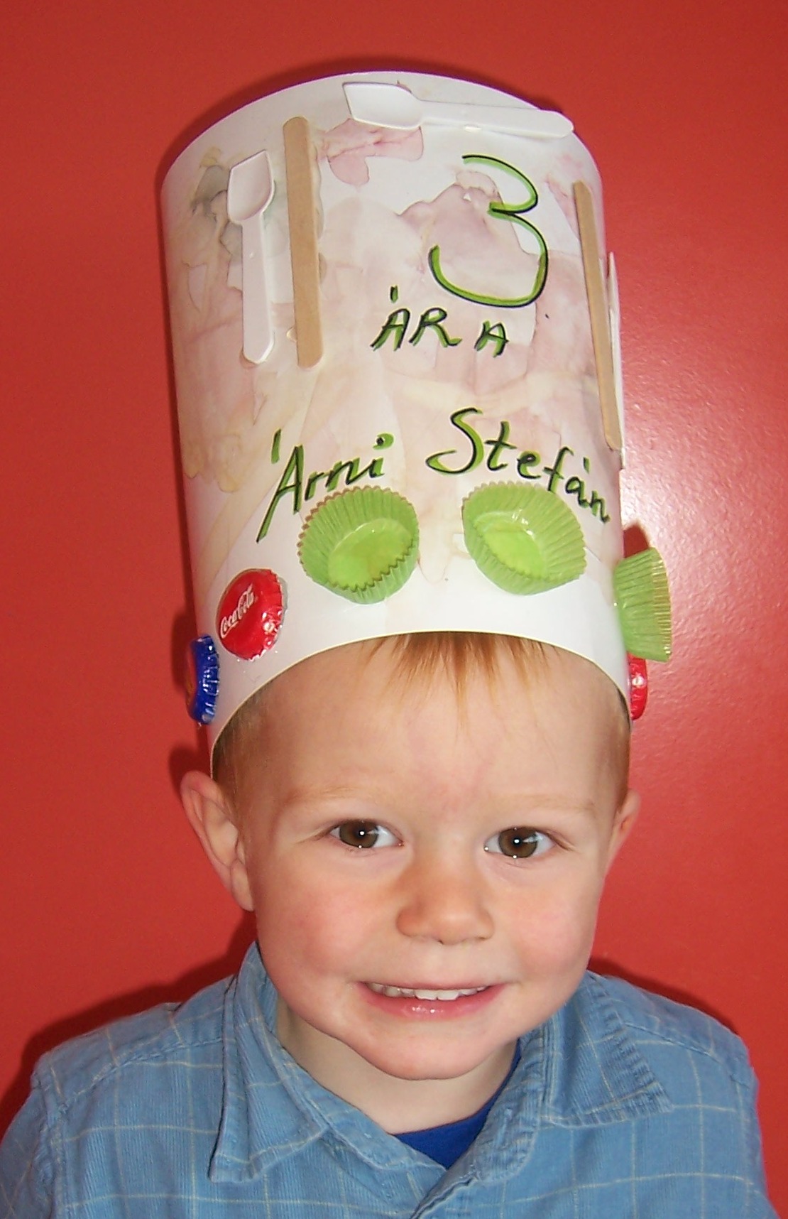 Árni Stefán 3 ára