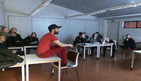 Fréttir úr skólalífinu - skrifaðar af nemendum í  fréttasmiðju