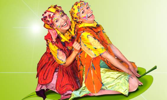 Skoppa og Skrítla í Bergi um páskana