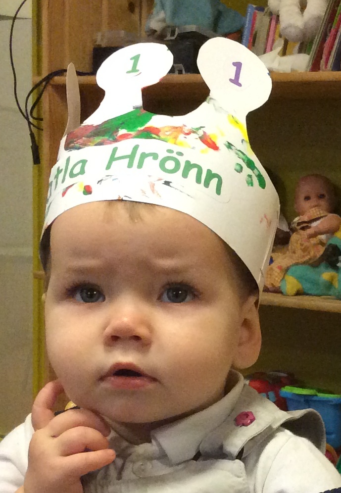 Katla Hrönn 1 árs