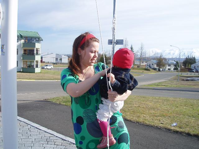 Bryndís kveður okkur á Krílakot