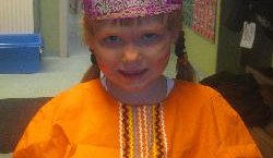 Íssól Anna 5 ára og fréttir af öskudeginum