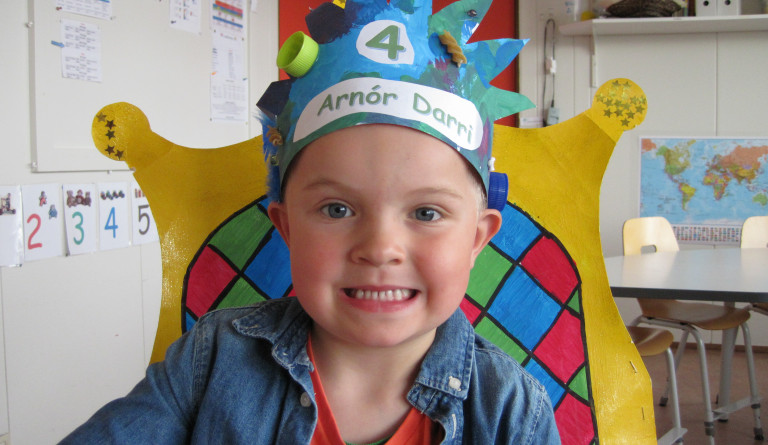 Arnór Darri 4 ára