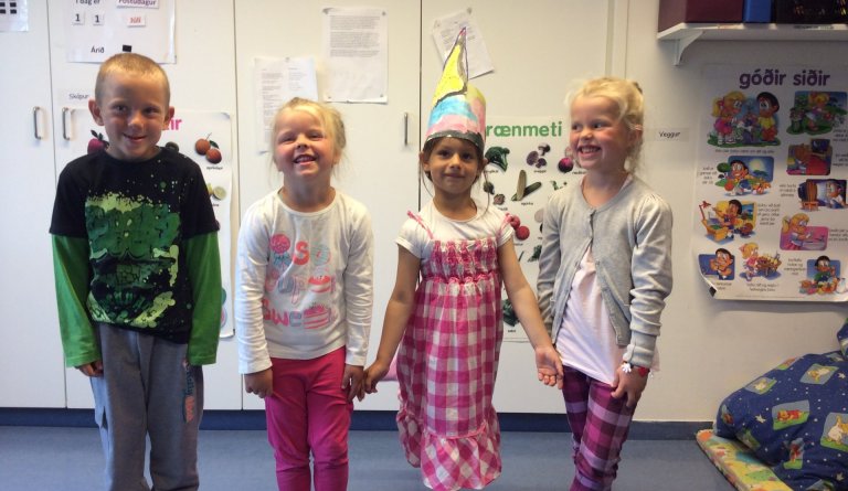 Sameiginlegt afmæli barna í júlí mánuði