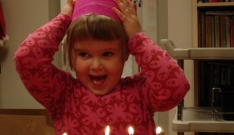 Viktoría Fönn 5 ára