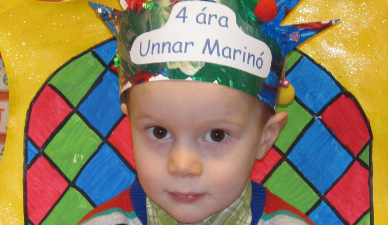 Unnar Marinó 4 ára