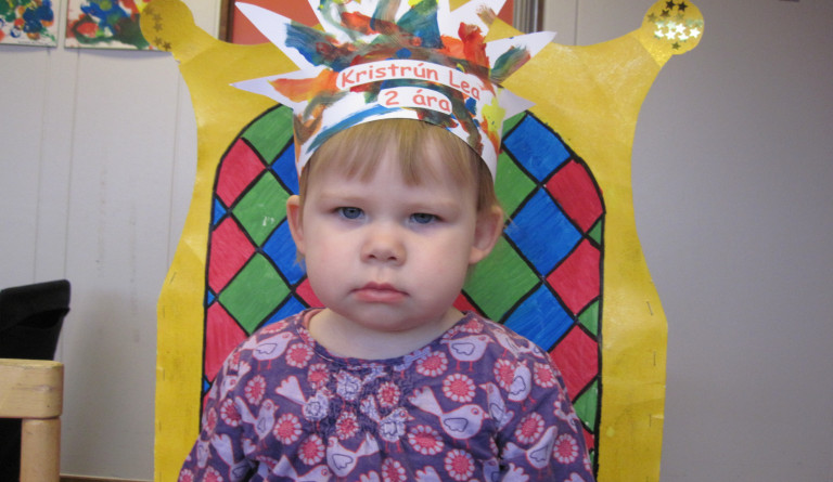 Kristrún Lea 2 ára