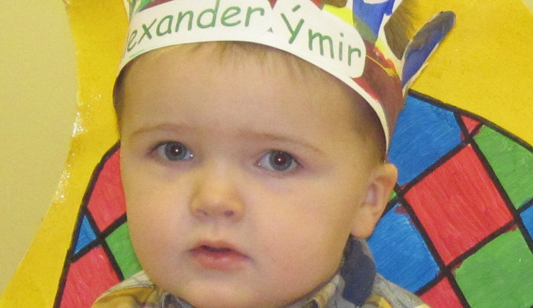 Alexander Ýmir 3 ára