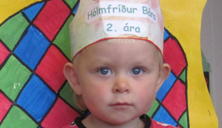 Hólmfríður Bára 2 ára