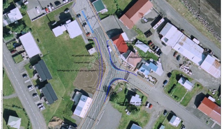 Til upplýsinga - framkvæmdir við Ungóbeygju