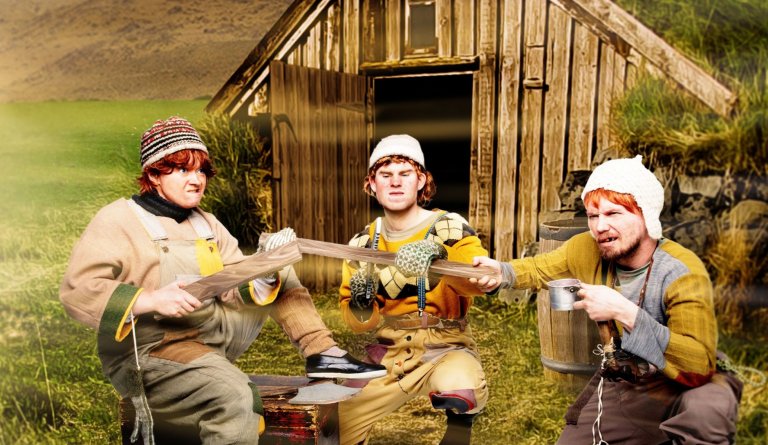 Leikhópurinn Lotta í Kirkjubrekkunni