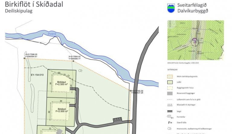 Birkiflöt í Skíðadal - Breyting á aðalskipulagi og tillaga að deiliskipulagi