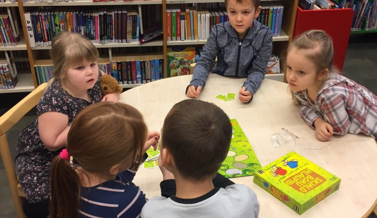 Fjölbreytta afþreyingu er að finna á Bókasafni Dalvíkur.