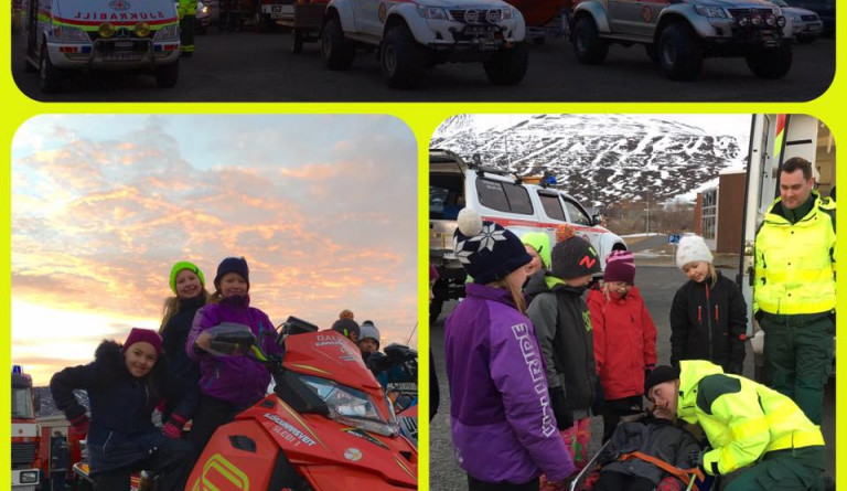 112 dagurinn í Dalvíkurskóla