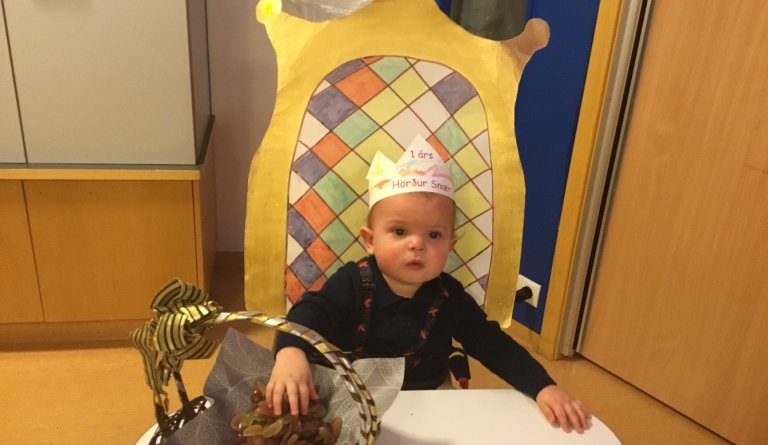 Hörður Snær Rivera 1 árs