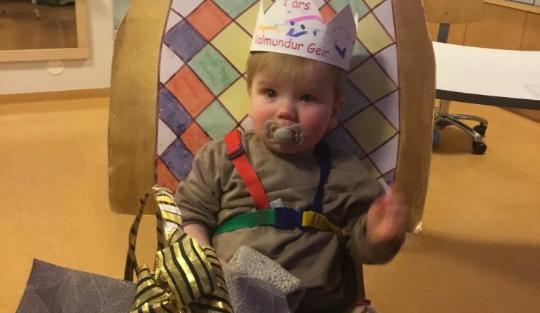Valmundur Geir 1 árs