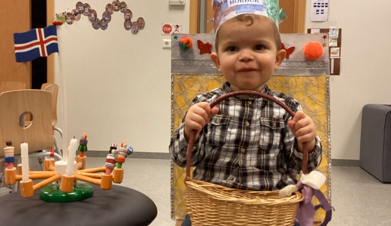 Hörður Snær 2 ára