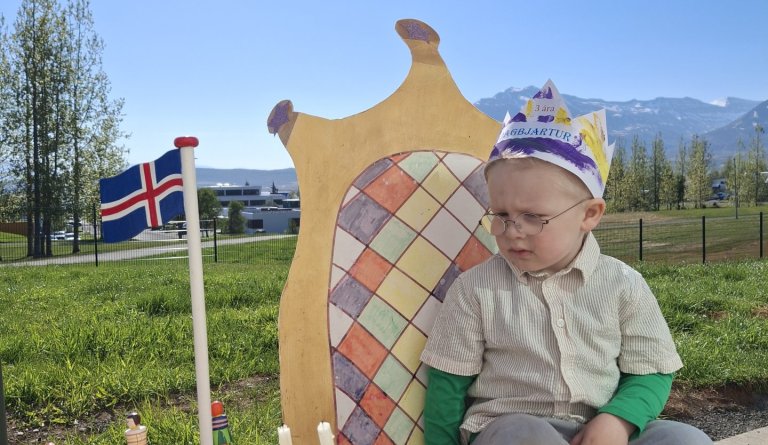 Dagbjartur Elí 3 ára