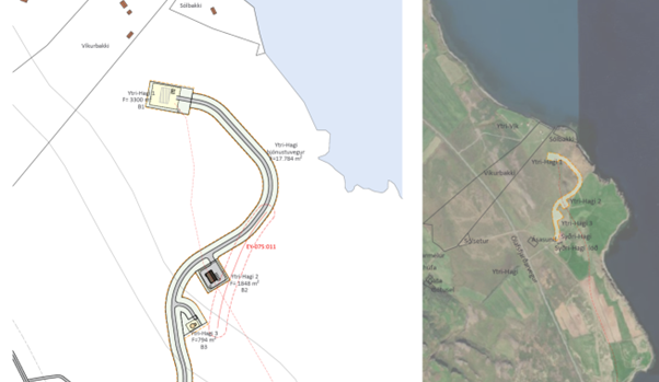 Iðnaðarsvæði í landi Ytri Haga Nýtt deiliskipulag