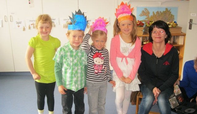 Afmælisveisla maíbarna