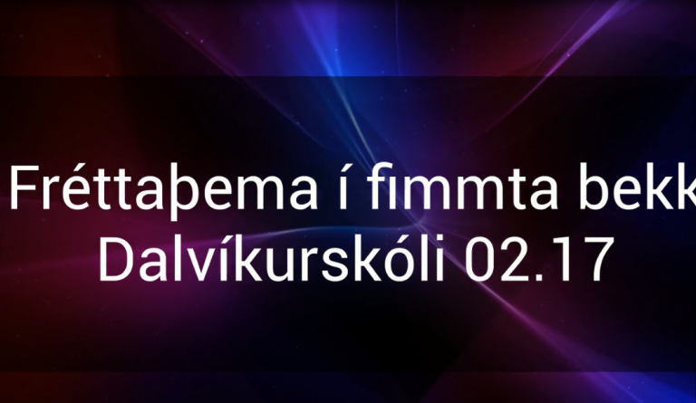 Fréttamenn framtíðarinnar