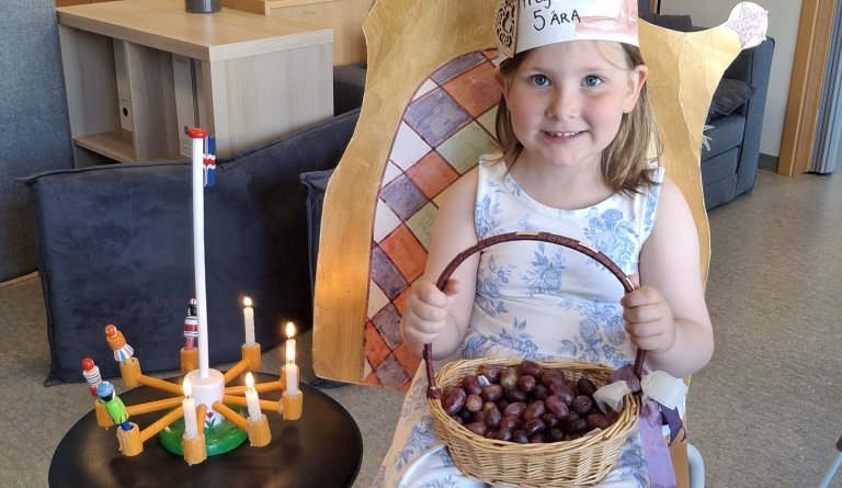 Freydís Ylfa 5 ára