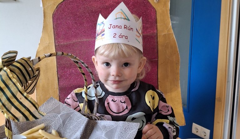 Jana Rún 2 ára
