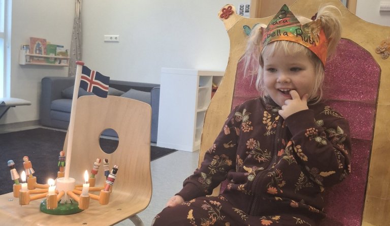 Ísabella Ruth 3 ára