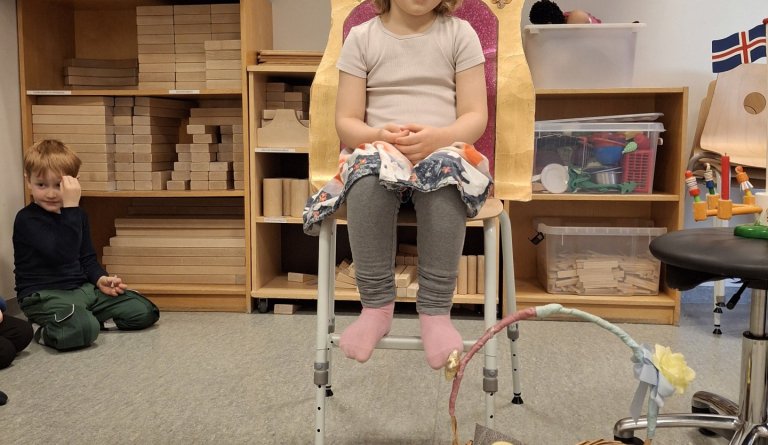 Fjóla Steinunn 5 ára