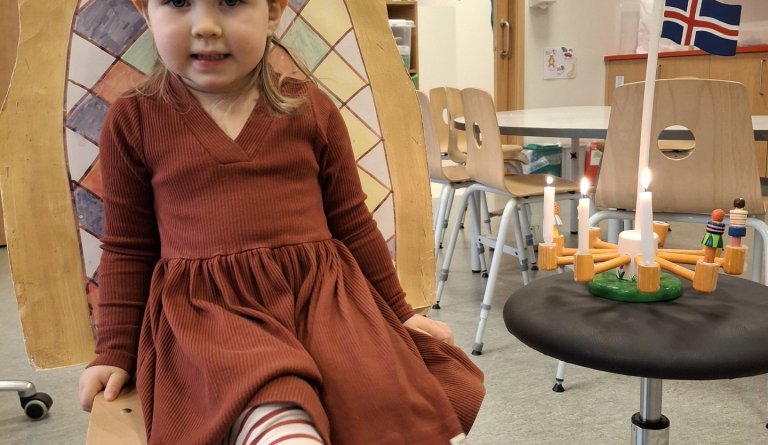 Hugrún Mariella 3 ára