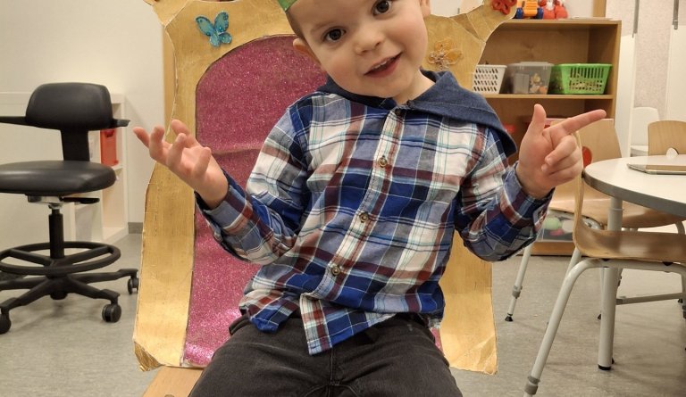 Hörður Snær 3 ára