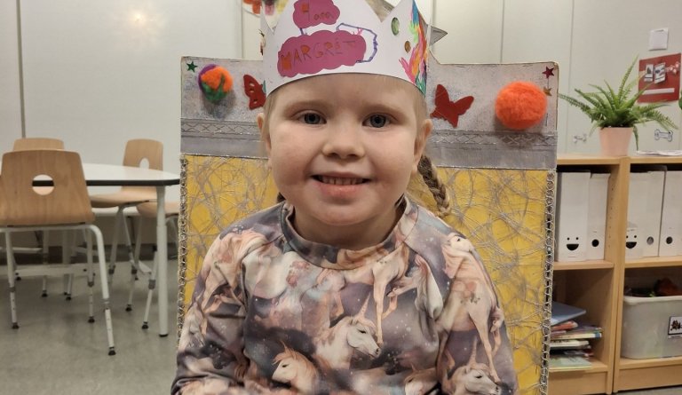 Margrét Adele 4 ára