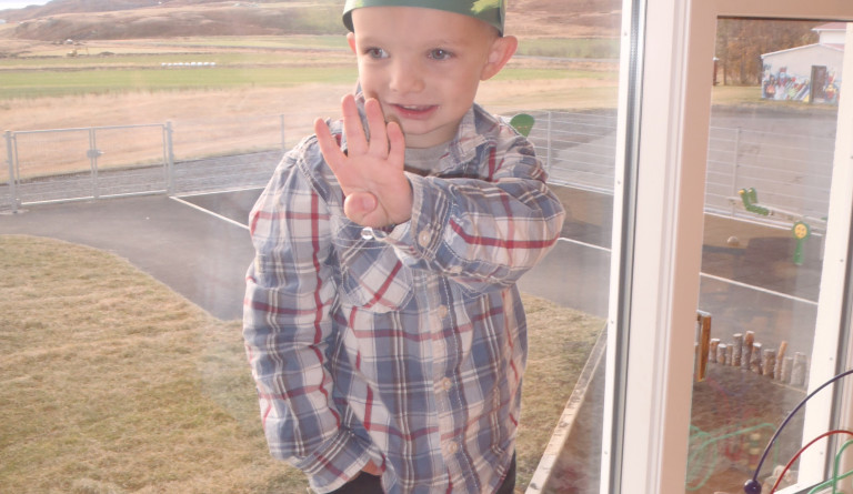 Marinó Steinn 4 ára