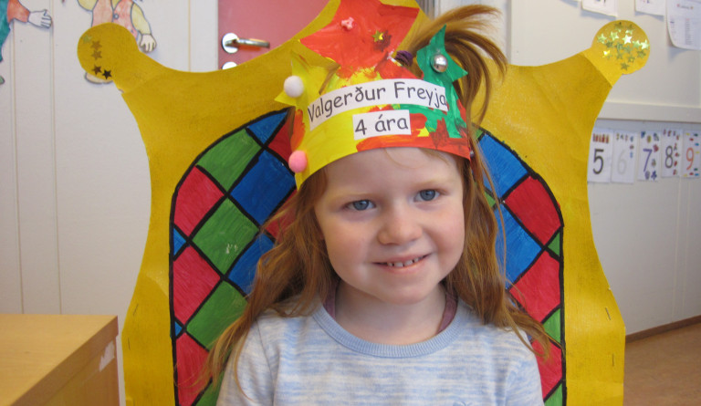 Valgerður Freyja 4 ára