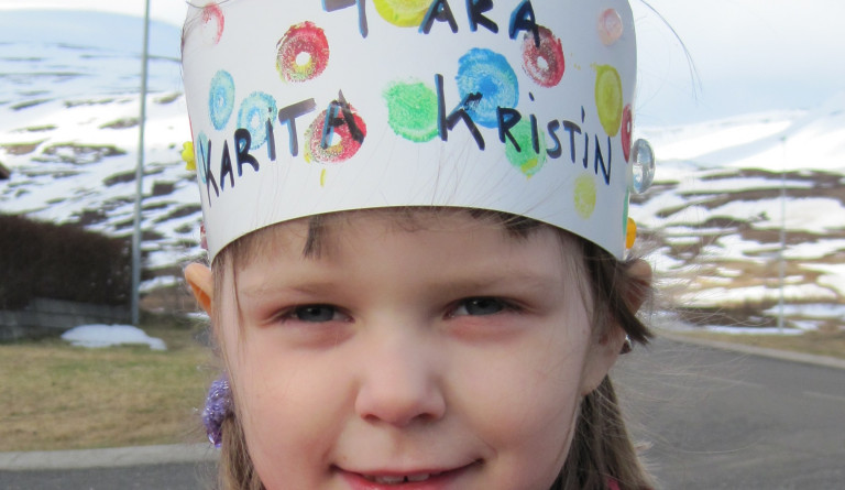 Karita Kristín 4 ára